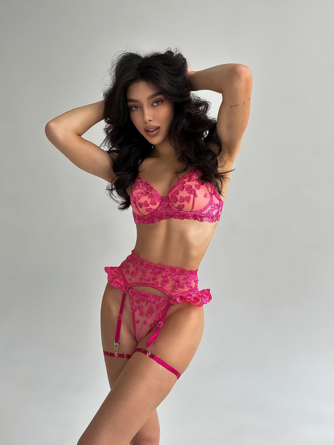 Set Love x4 Piezas rosa