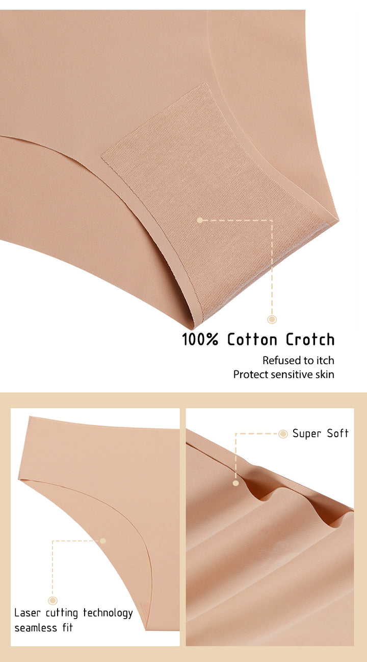 Pack Panty Línea Invisible X5 Uni.